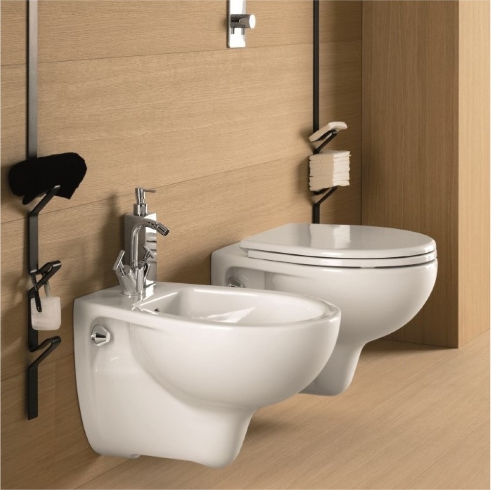 Accessori Bagno Pozzi Ginori.Vaso Wc E Bidet Sospesi Pozzi Ginori Serie Colibri 2 Idroclic