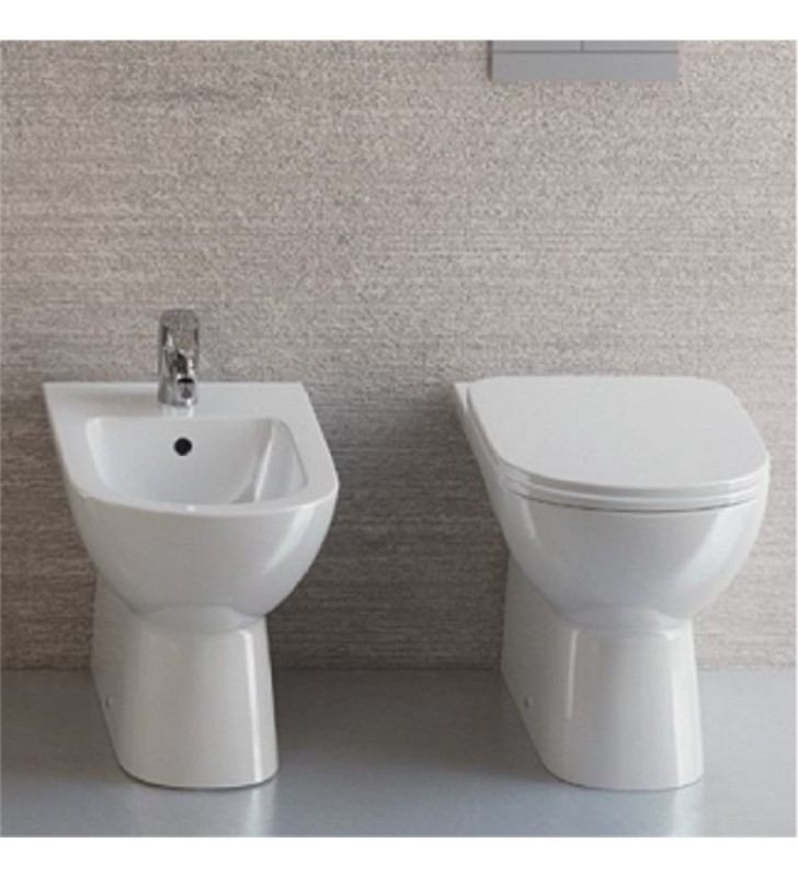 Wc Filo Parete Dolomite.Sanitari Filo Parete Dolomite Quarzo Con Scarico Traslato Tulip One Scarico Traslato Gilbertwoman