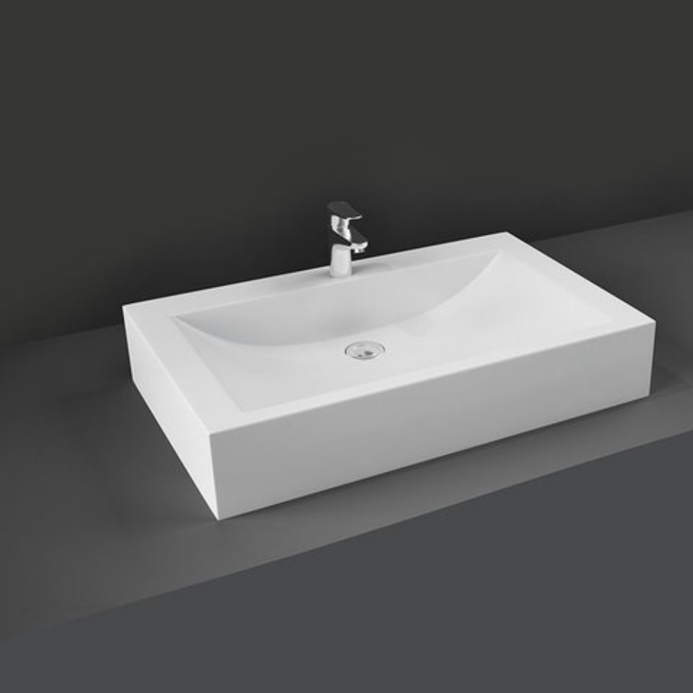 Lavandino Per Esterno In Ceramica.Scoop Wash Basin Rak Lavandino Da Appoggio Rettang Idroclic