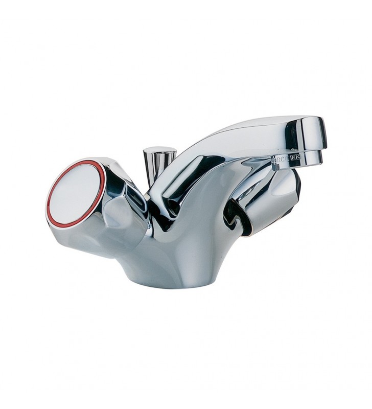 Rubinetto monoforo lavabo scudetto cromato Idrobric J79936