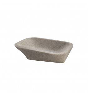 Porta sapone color pietra - serie stone Aquasanit A102110IMP000