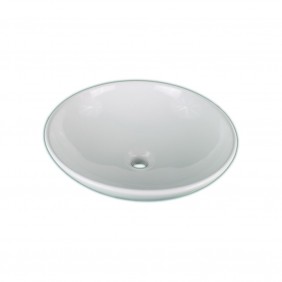 Bacinella da appoggio rotonda in ceramica diana bowl basin rak Rak Ceramics SCACER0546LA