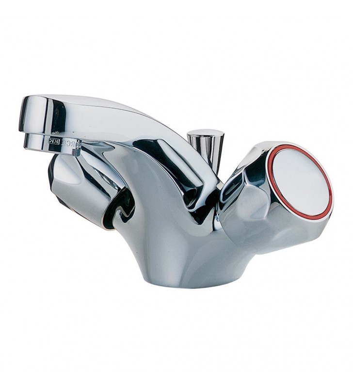 Rubinetto monoforo lavabo scudetto cromato Idrobric J79936