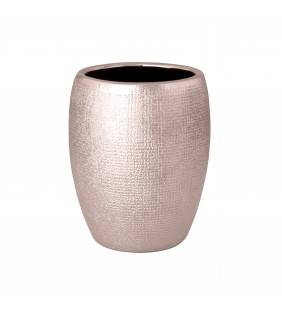 Bicchiere serie glitter in ceramica rosa ramato Aquasanit QF2100RA
