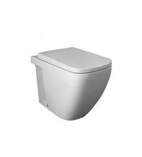 Vaso wc in ceramica con installazione a filo muro - serie caroline Rak Ceramics SCACER0719VF