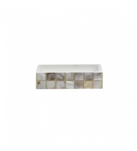 Porta sapone effetto madreperla - serie perl Aquasanit QD9110MA