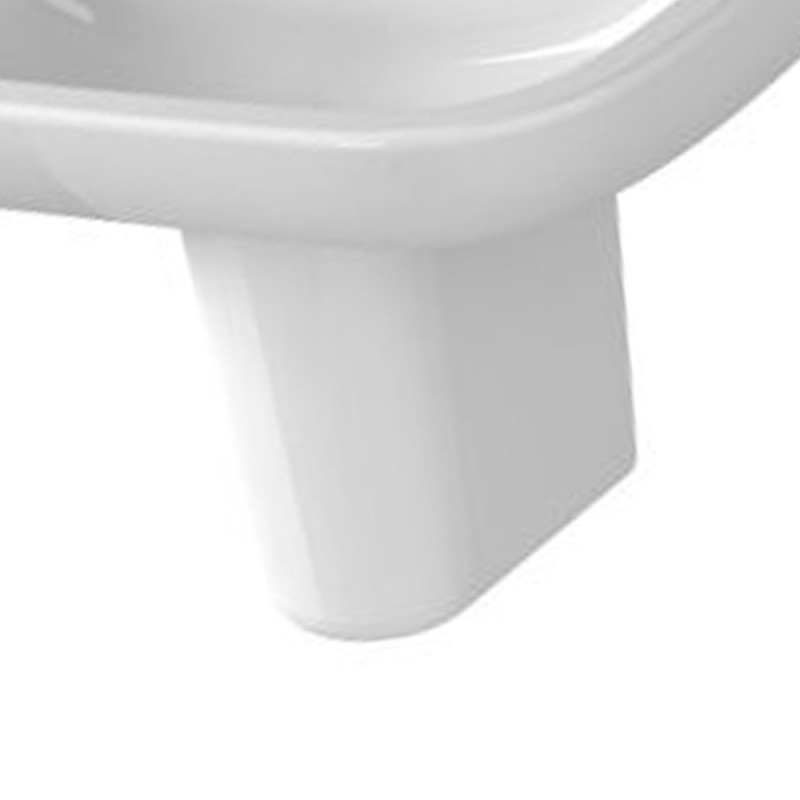 Lavabo 60 cm con semicolonna in ceramica - Serie Zentrum Vitra SFUCER0695SC-SFUCER0687LA