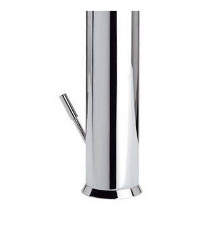 Miscelatore per lavabo alto ideale per i lavabi da appoggio, dotato di scarico - serie suvi Daniel Rubinetterie S20607CR