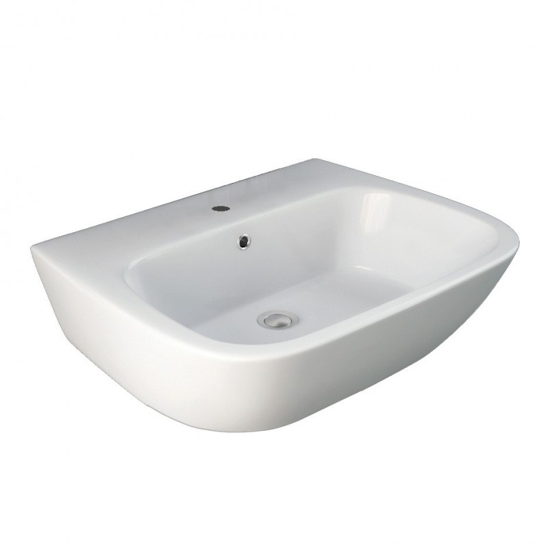 Lavabo serie one monoforo 60 cm Rak Ceramics 181-L100-60