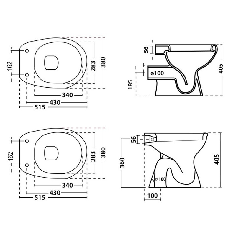 Vaso felce LINPH 180-F400-P