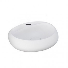 Lavabo sospeso cloud L 55 cm bianco opaco Rak Ceramics 182-P100-BM55