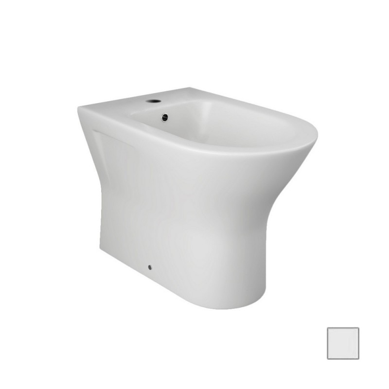 Bidet filo muro feeling bianco opaco Rak Ceramics 182-F300-RBM