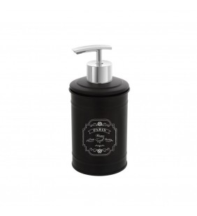 Dispenser sapone nero serie vintage Feridras 006519