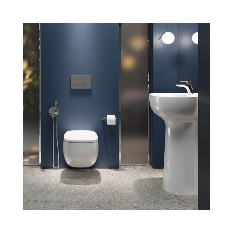 Lavabo autoportante serie illusion con foro per rubinetto Rak Ceramics 182-I114