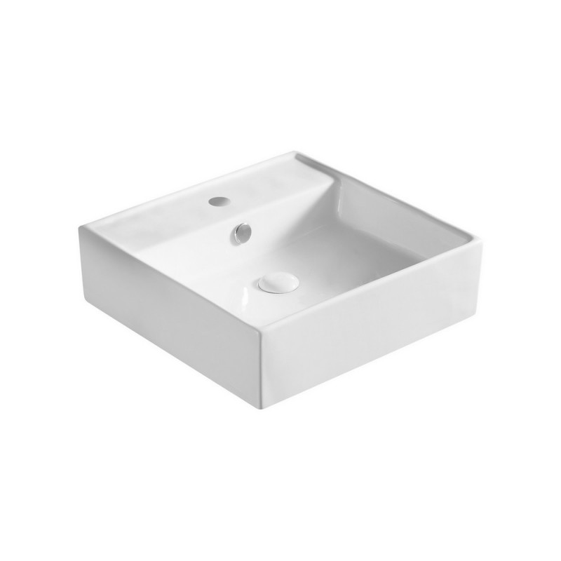 Lavabo d'appoggio serie la40 cm 46.5 x 46.5 LINPH 185-LA40