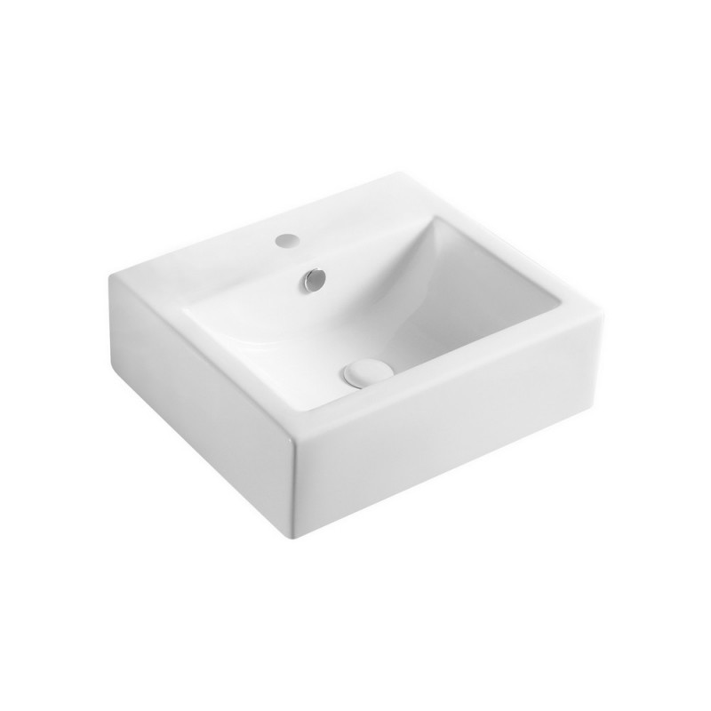 Lavabo d'appoggio serie la45 cm 50.5 x 44.5 LINPH 185-LA45