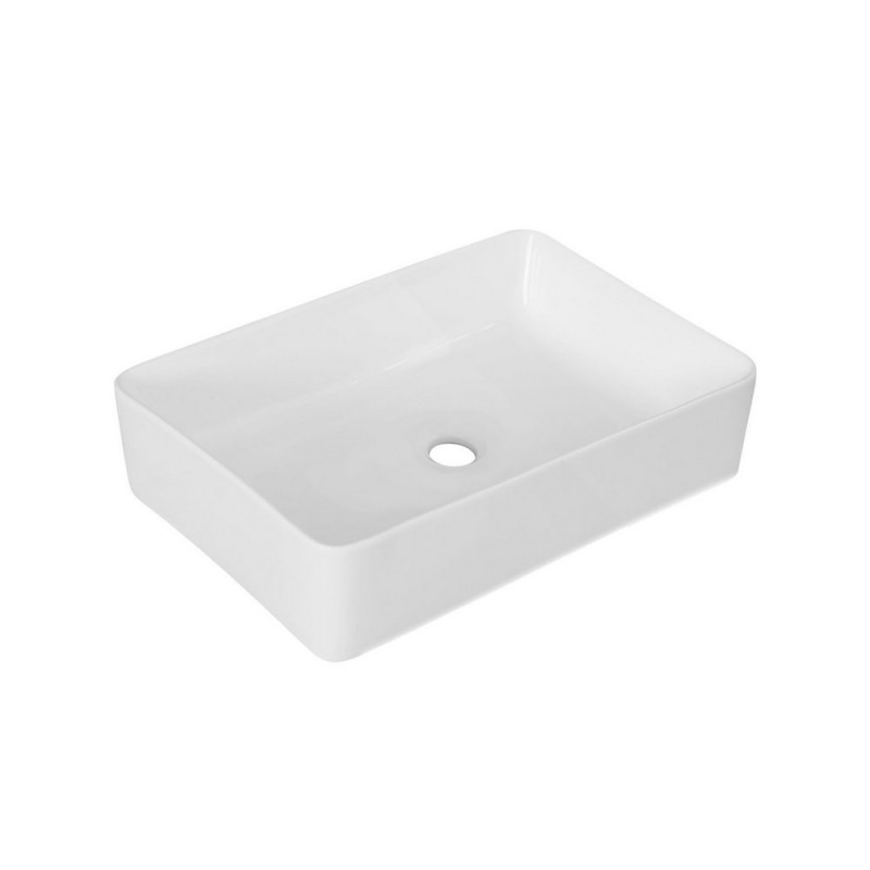 Lavabo d'appoggio serie la50 cm 55 x 39 LINPH 185-LA50