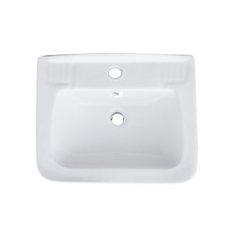 Lavabo a parete quadrato cm 40 x 50 LINPH 185-LP84