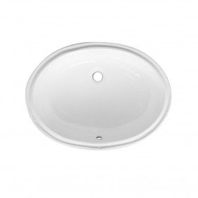 Lavabo sottopiano bianco cm 57 x 42 LINPH 185-LT74