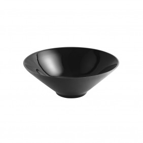 Lavabo d'appoggio D40,5 cm nero slim serie 3 LINPH 185-LVA03-NE405