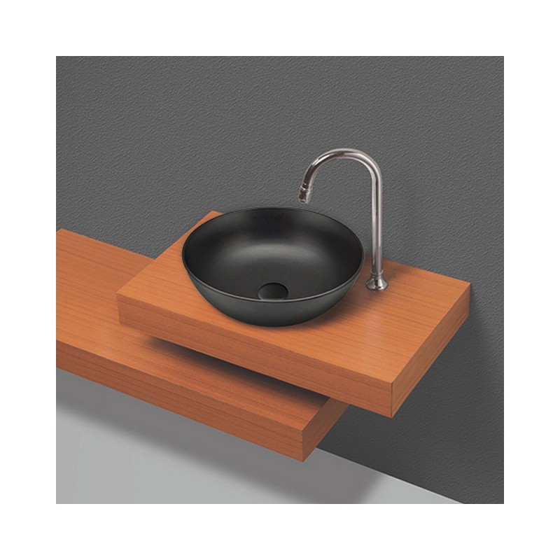 Lavabo d'appoggio matt LINPH 185-LVM02-BI385