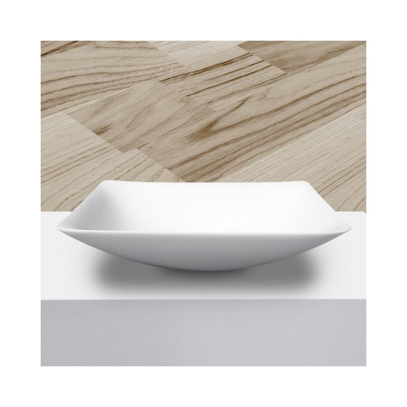 Lavabo bianco 44x28 cm linea emotion serie simpathy Rak Ceramics 185-MSI-B44