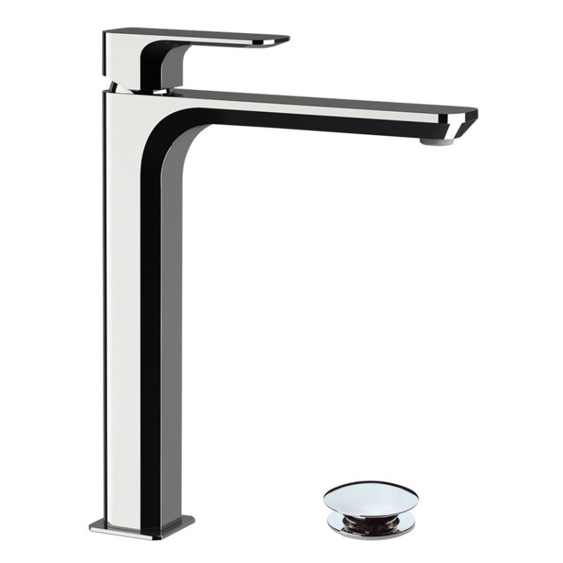 Miscelatore XL per lavabo con scarico click-clack - Serie Tiara Daniel Rubinetterie TA607