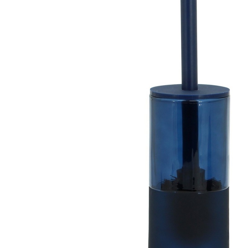 Portascopino in vetro blu - serie Notte Aquasanit QI9140BL