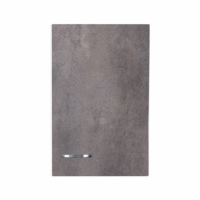 Pensile 45x32 anta corten grigio maniglia sinistra Negrari FH345DCGSX