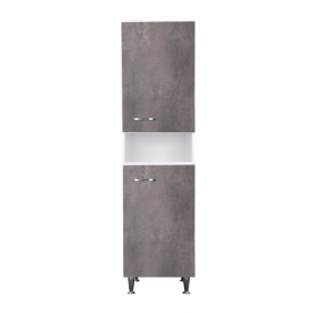 Colonna 45x50 ante corten grigio maniglie sinistra Negrari FC3006DCGSX