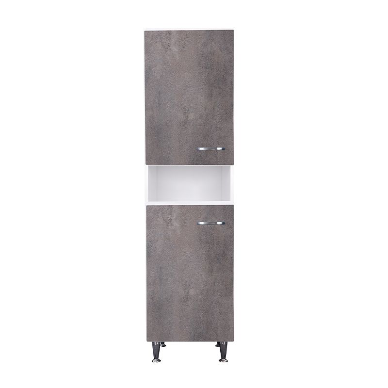 Colonna 45x50 ante corten grigio maniglie destra Negrari FC3006DCGDX