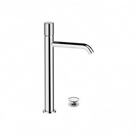 Miscelatore alto per lavabo con scarico click-clack e troppo pieno - serie Celebrity Remer CEC10LXL