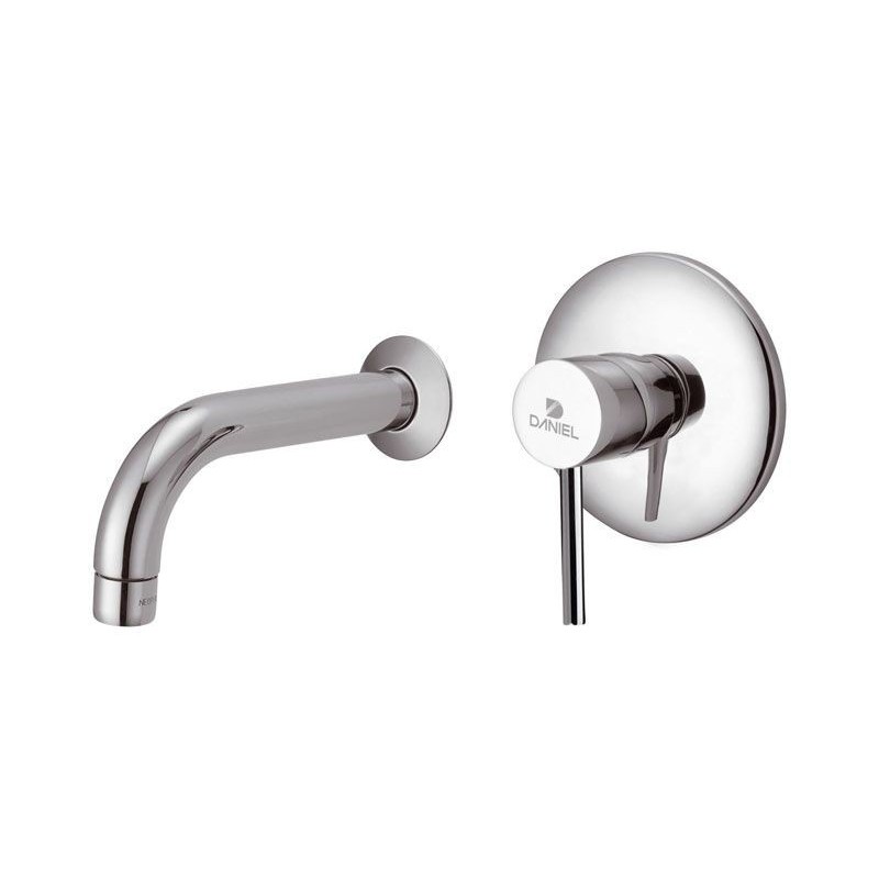 Miscelatore lavabo da incasso, serie suvi made in italy Daniel Rubinetterie S20622CR